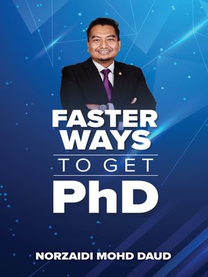 cover image of Faster Ways to Get PhD